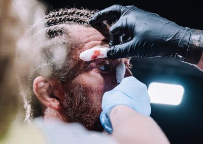 Fotógrafo de deportes de combate